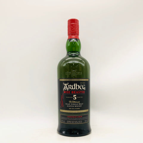 ARDBEG アードベッグ ウィー ビースティー 5年 47.4% 700ml スコッチ 箱なし - ウイスキー