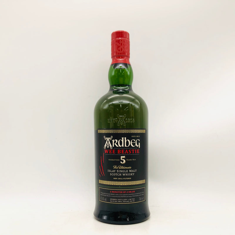 ARDBEG アードベッグ ウィー ビースティー 5年 47.4% 700ml スコッチ 箱なし - ウイスキー
