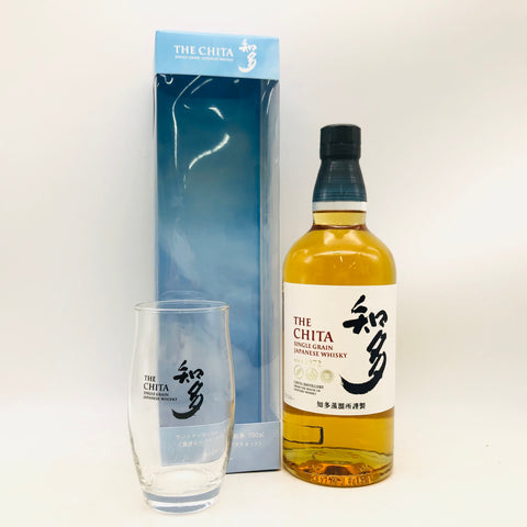 サントリー 知多NV グラスセット700ml。繊細な味わいを専用グラスで楽しむ、知多の特別セット。　