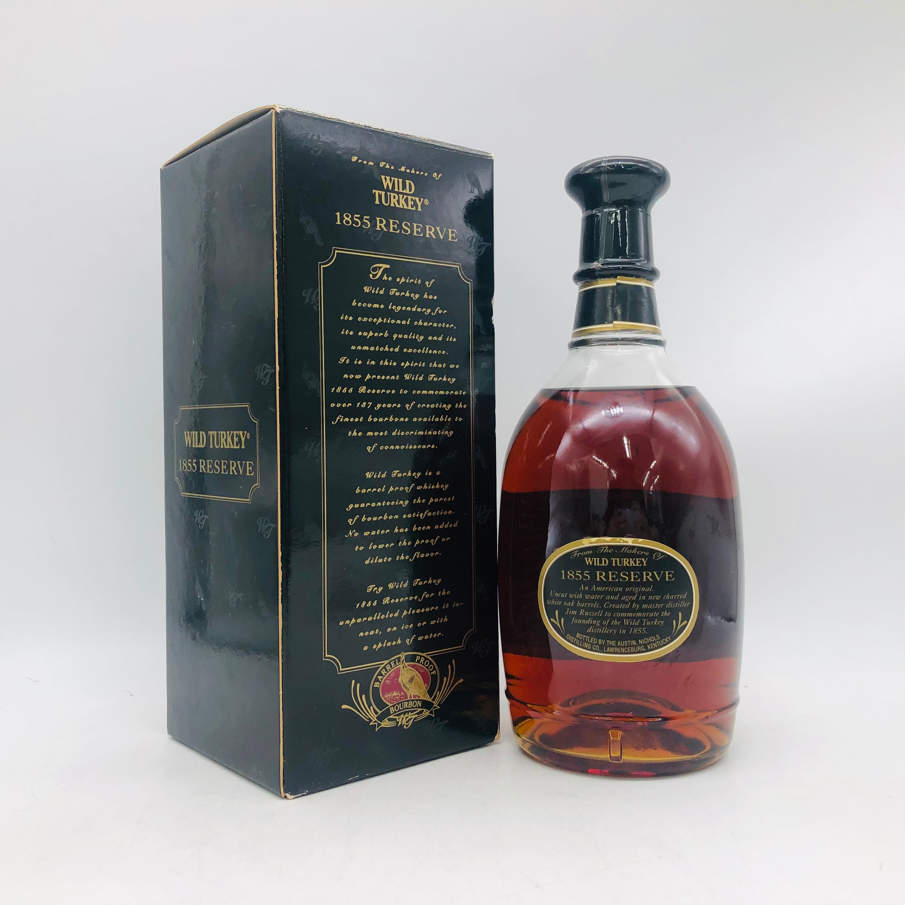 k30 WILD TURKEY ワイルドターキー 1855 RESERVE　BOURBON　750ml　54.8% wild turkey 1855の通販