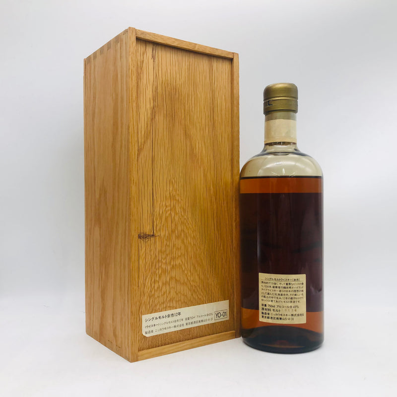 NIKKA ニッカ 余市12年北海道余市モルト原酒 シングルモルト 750ml