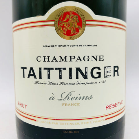 テタンジェ ブリュット 750ml。気品あふれる、王道シャンパーニュ。