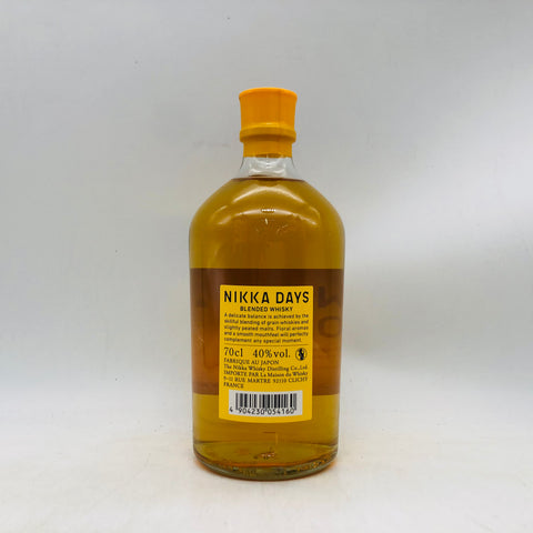 ニッカデイズ 700ml。毎日にちょうどいい、ニッカのやさしさ。