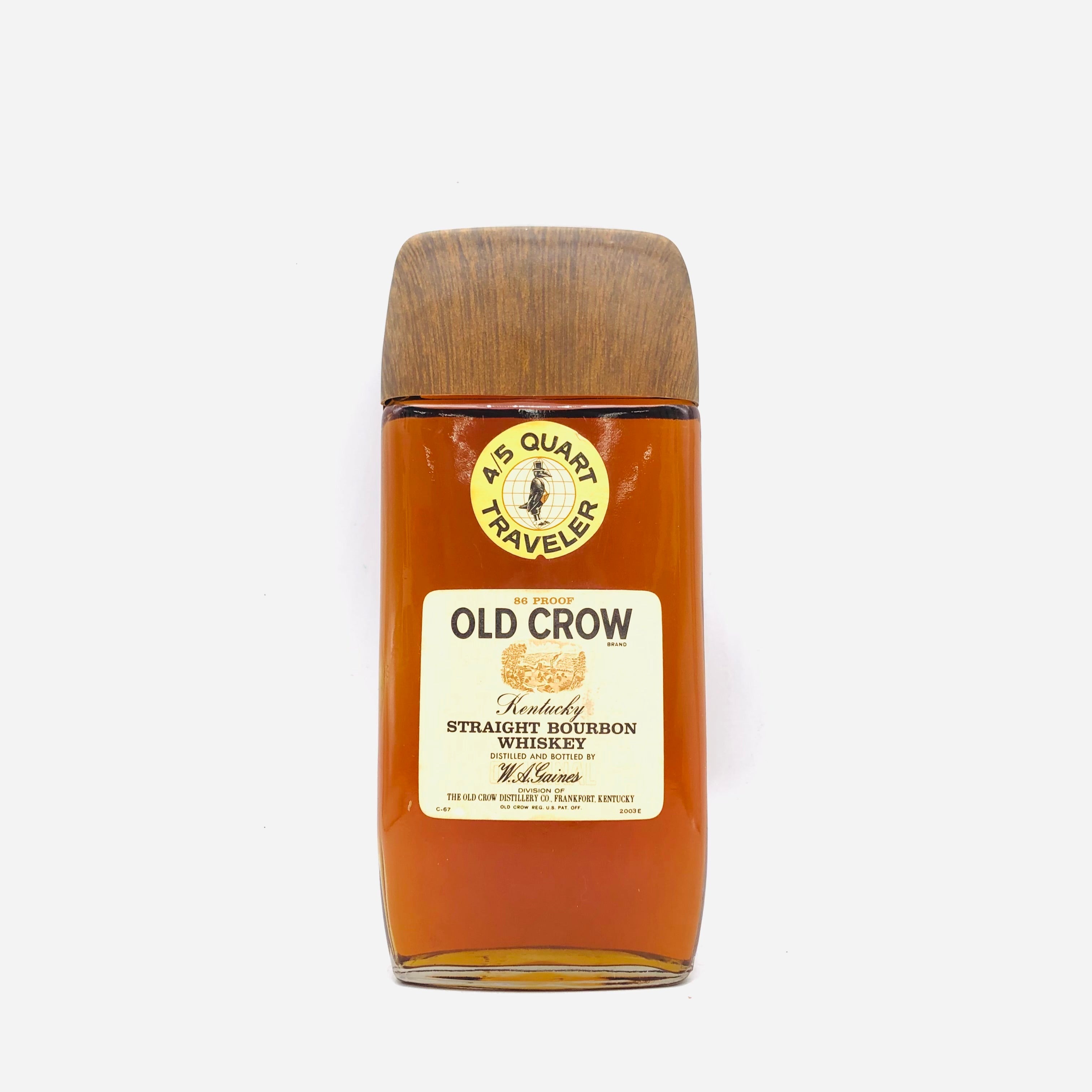 パ*リ様 オールドクロウトラベラー　バーボンウイスキー750ml【古酒・未開栓】 OLD CROW オールド クロウ トラベラー 750ml – お酒の通販ならリンク