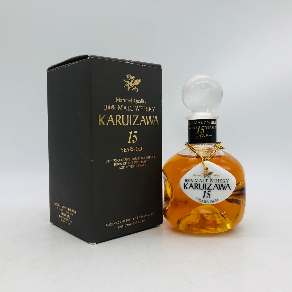 Mercian 軽井沢15年 100％ モルトウイスキー 100ml 40% 箱あり – 高級 