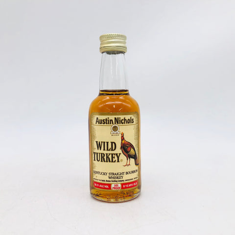 Wild Turkey ワイルドターキー 8年 旧ボトル ミニチュア 50ml 50.5