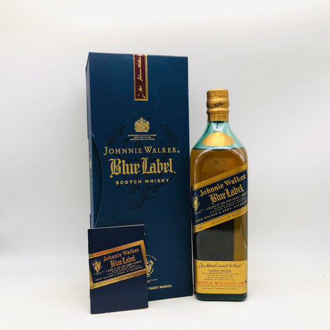 ジョニーウォーカー ブルーラベル 750ml。世界が認めた、ジョニーウォーカー最高峰のブレンド。