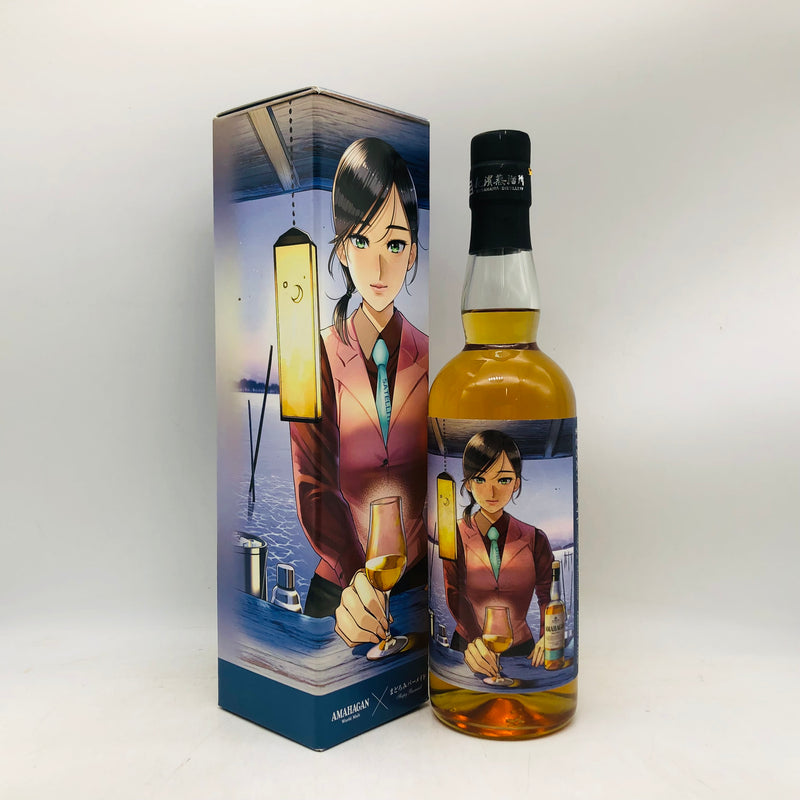 アマハガン まどろみ バーメイド月川雪 700ml。雪のように繊細で美しい、ダブルワインカスクが奏でる限定アマハガン。