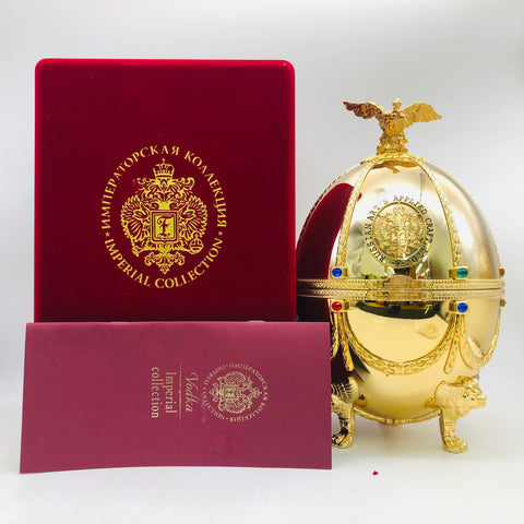 ラドガインペリアルコレクションゴールド 700ml。芸術品のように輝く、究極のラグジュアリーウォッカ