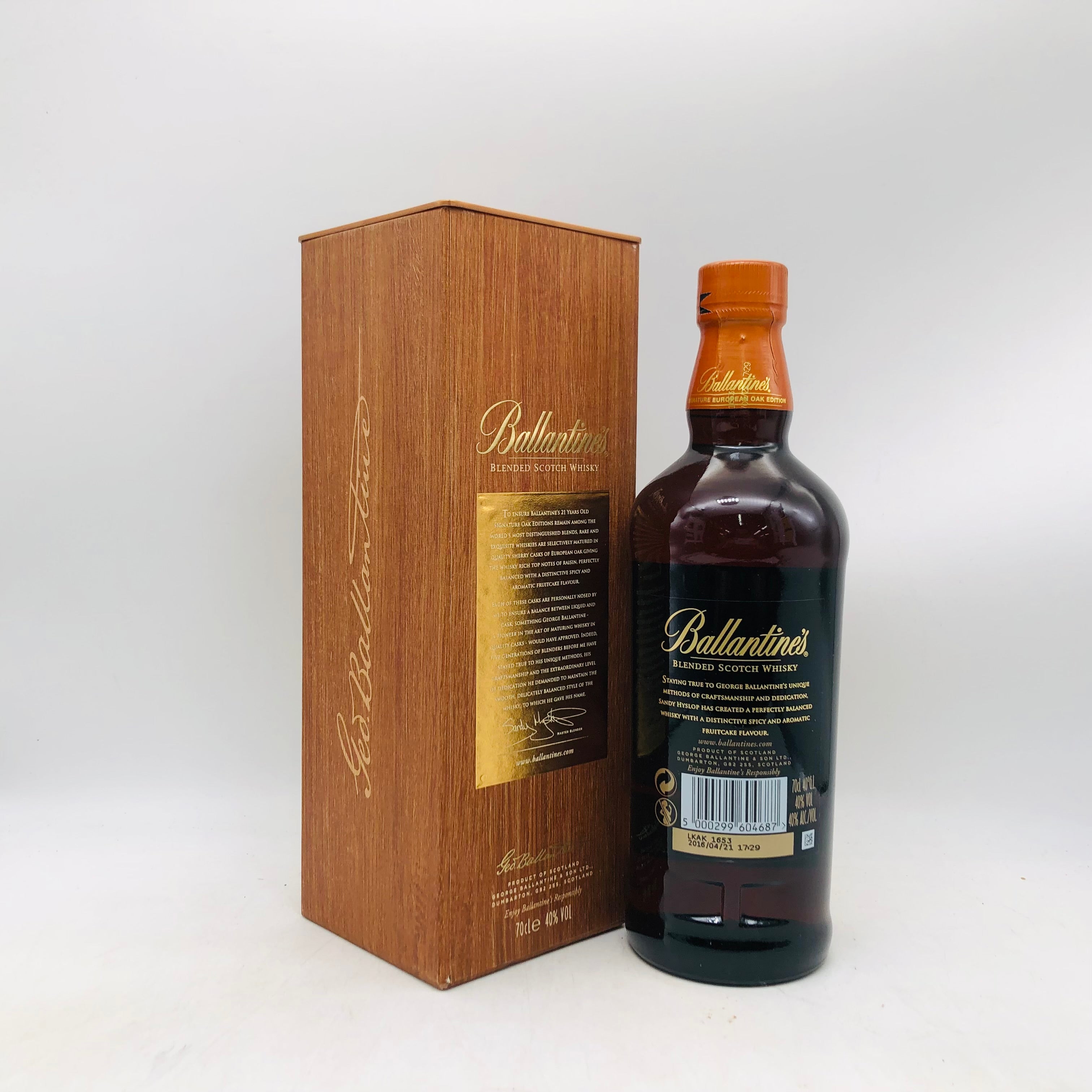 Ballantines バランタイン 21年 シグネチャーオークエディション
