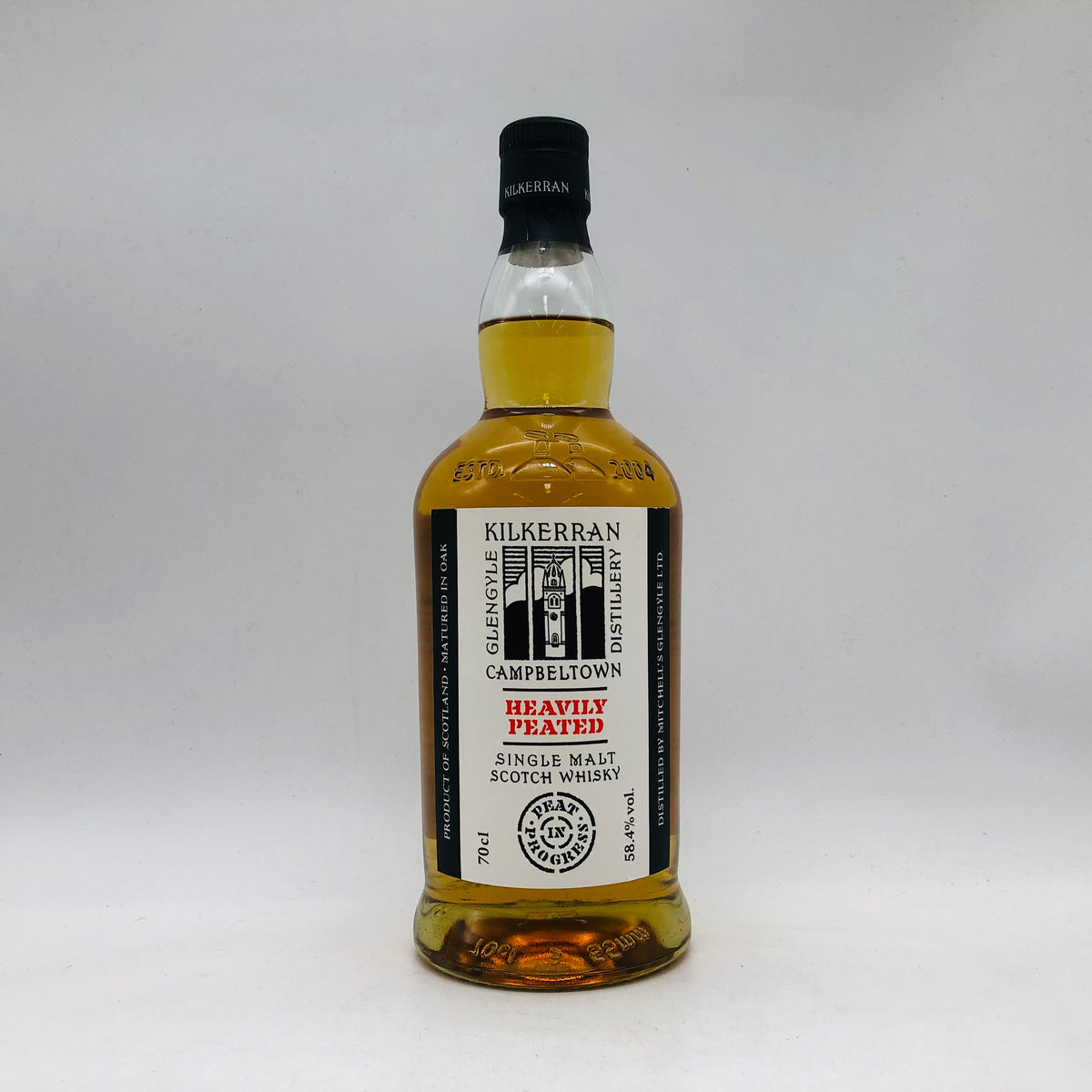 KILKERRAN キルケラン ヘビリーピーテッド バッチ8 700ml 58.4% 箱なし