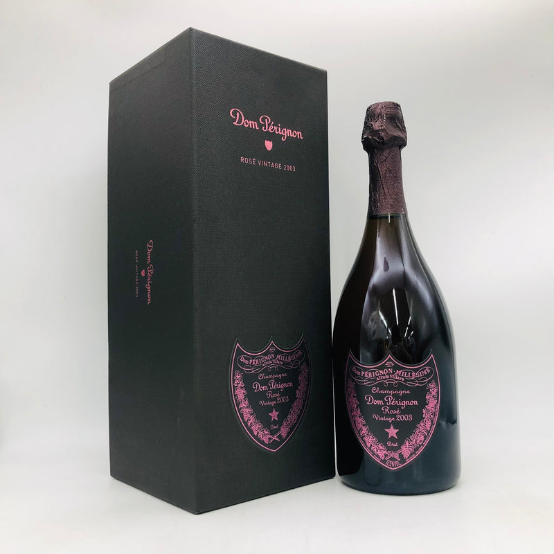 ドンペリニヨンロゼ2003 750ml 。情熱的で奥深いロゼ。