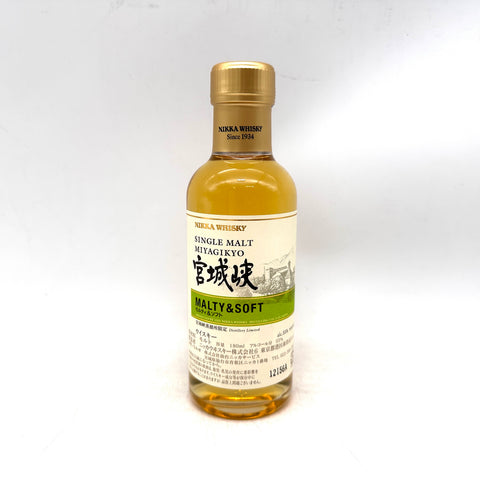 NIKKA ニッカ 宮城峡蒸溜所限定 モルティ&ソフト180ml 55% 箱あり