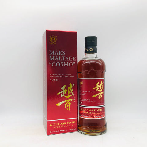 越百 ワインカスクフィニッシュ 700ml。ワイン樽が彩る、華やかな信州モルト。