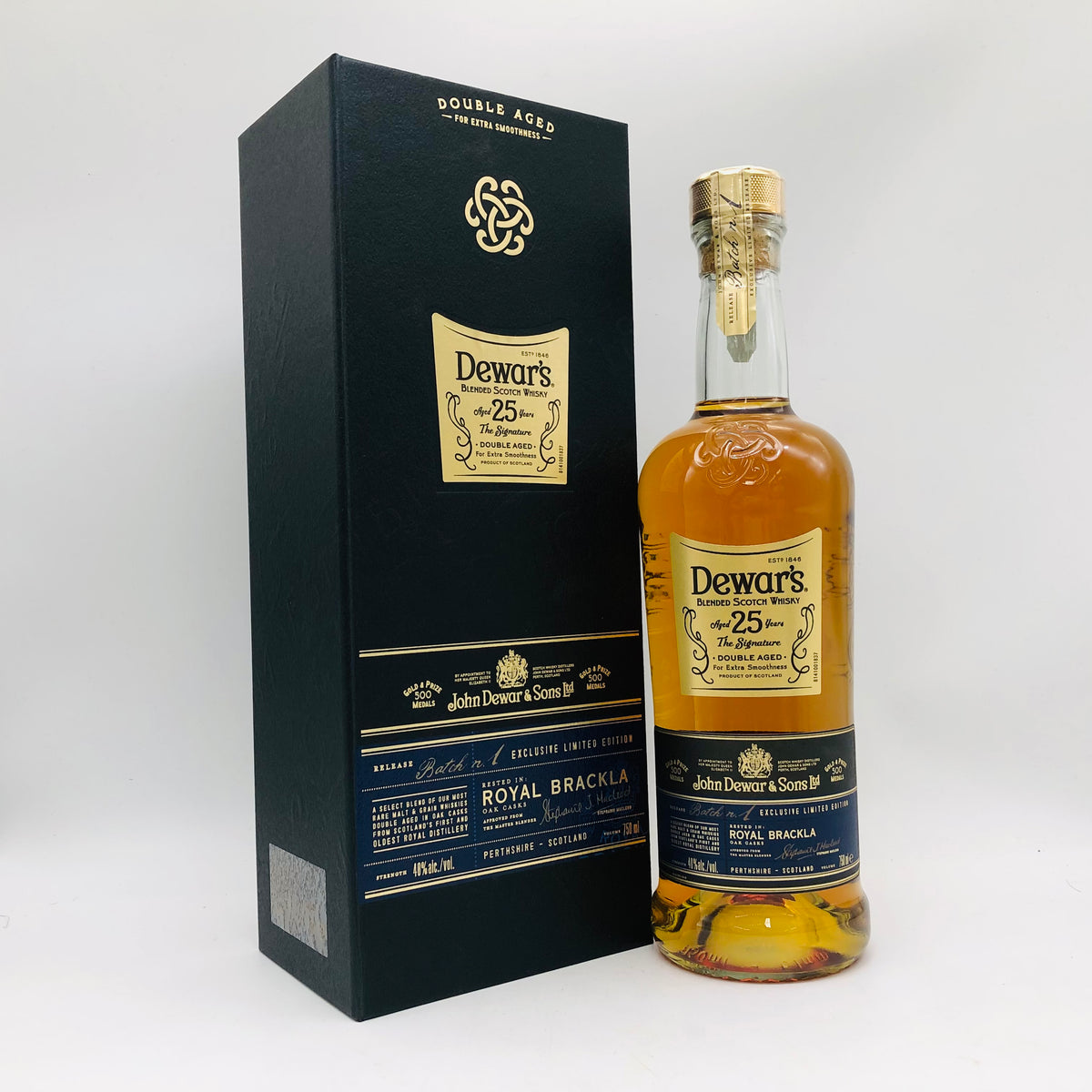 飲料・酒 Dewar's 25年 エクスクルーシブリミテッドエディション 750ml