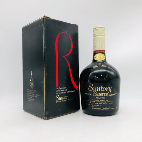 SUNTORY サントリー スペシャル リザーブ 特級 白キャップ 旧デザイン SUNTORY サントリー スペシャル リザーブ 特級 白キャップ 旧デザイン