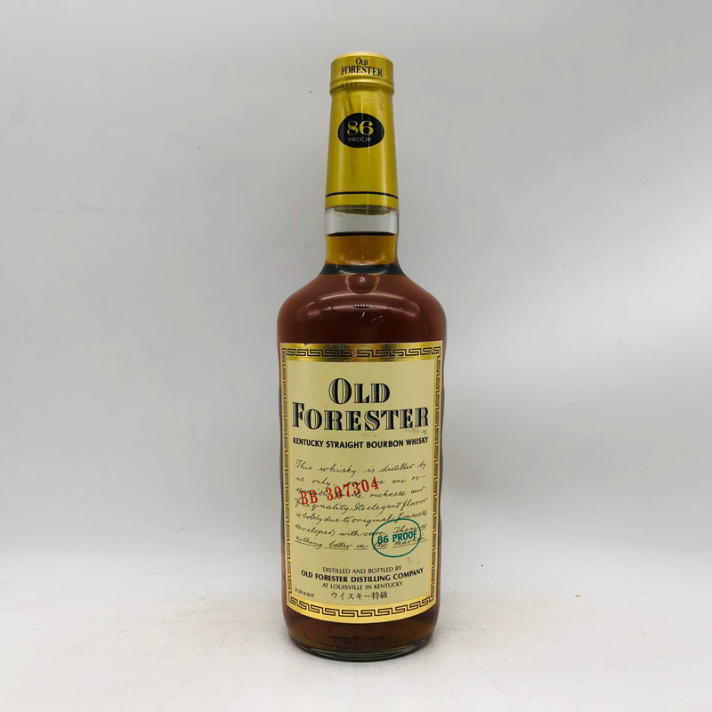 オールドフォレスター 特級 750ml。伝統が息づく、特級時代のクラシックバーボン