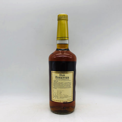 オールドフォレスター 特級 750ml。伝統が息づく、特級時代のクラシックバーボン