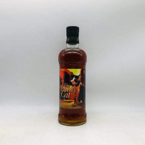マルス ザ・ラッキーキャット ルナ 700ml。猫のように優雅でやさしい、癒やしのジャパニーズウイスキー。
