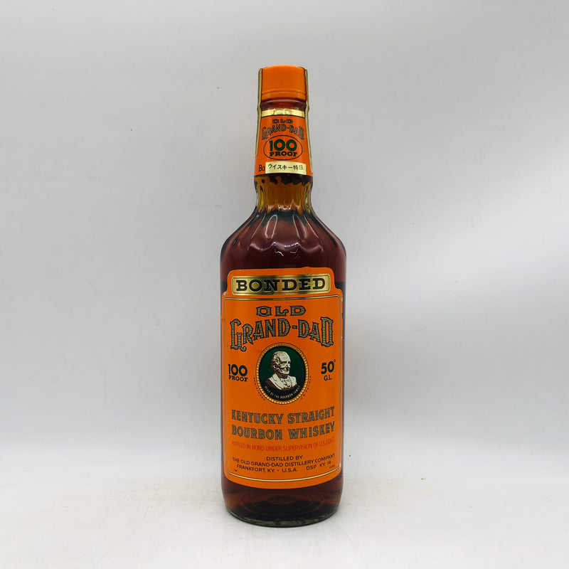 オールドグランダッド 100プルーフ 特級 750ml  。特級時代の力強さを宿す、伝説的ハイライ・バーボン。