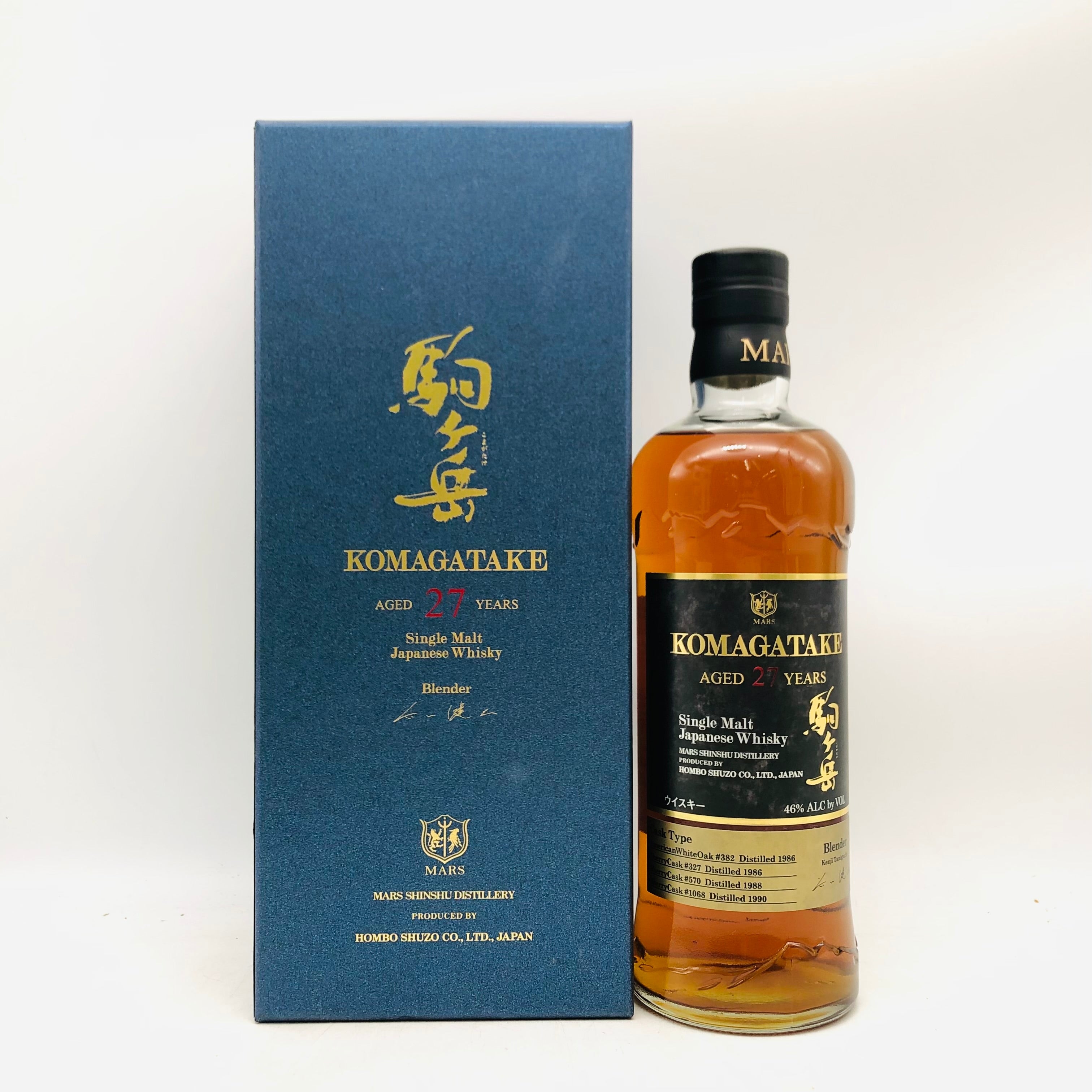 駒ヶ岳 27年 シングルモルトウイスキー 700ml KOMAGATAKE 駒ヶ岳 27年 700ml – お酒の通販ならリンクサス酒販