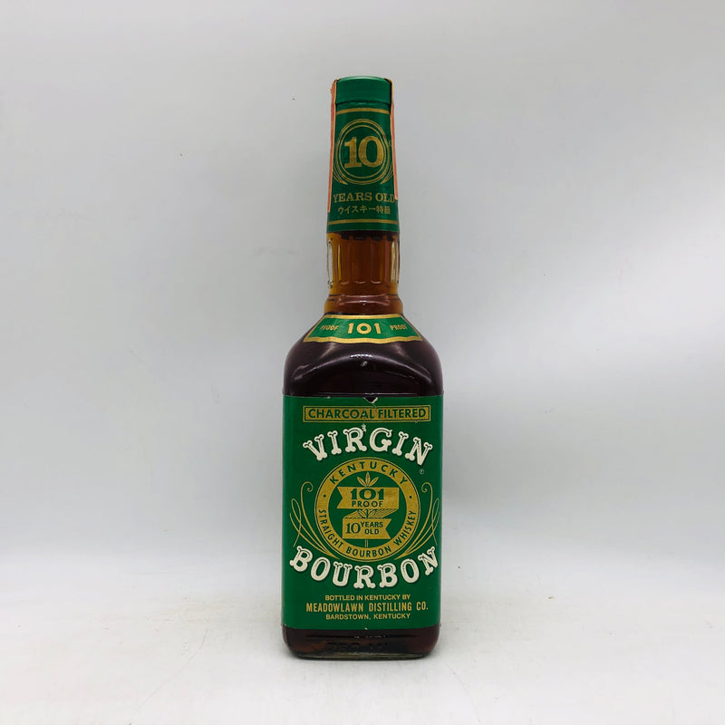 バージンバーボン 10年 特級 750ml。10年熟成が生む、円熟の甘みと深い余韻。