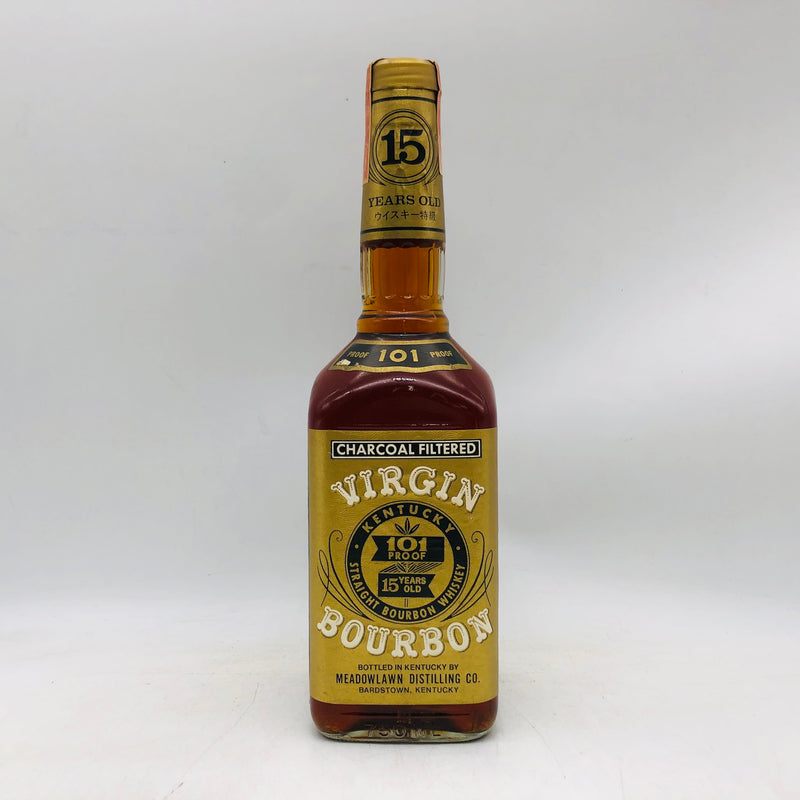 バージンバーボン 15年 特級 750ml。15年熟成が生み出す、円熟の極み。 