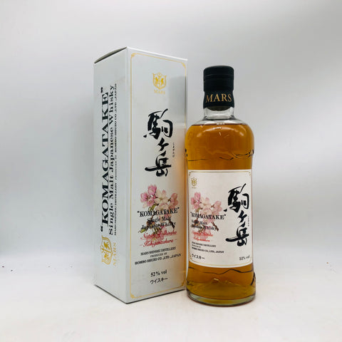 駒ヶ岳子彼岸桜 700ml。春の訪れを感じる、やさしく華やかな駒ヶ岳。　