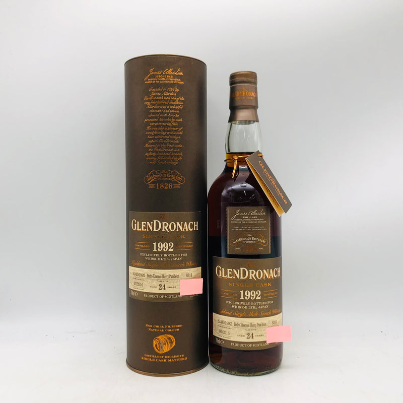 グレンド ロナック 24年 1992 PXシェリーパンチョン 700ml。甘美と重厚が極まる、PXシェリー熟成の到達点