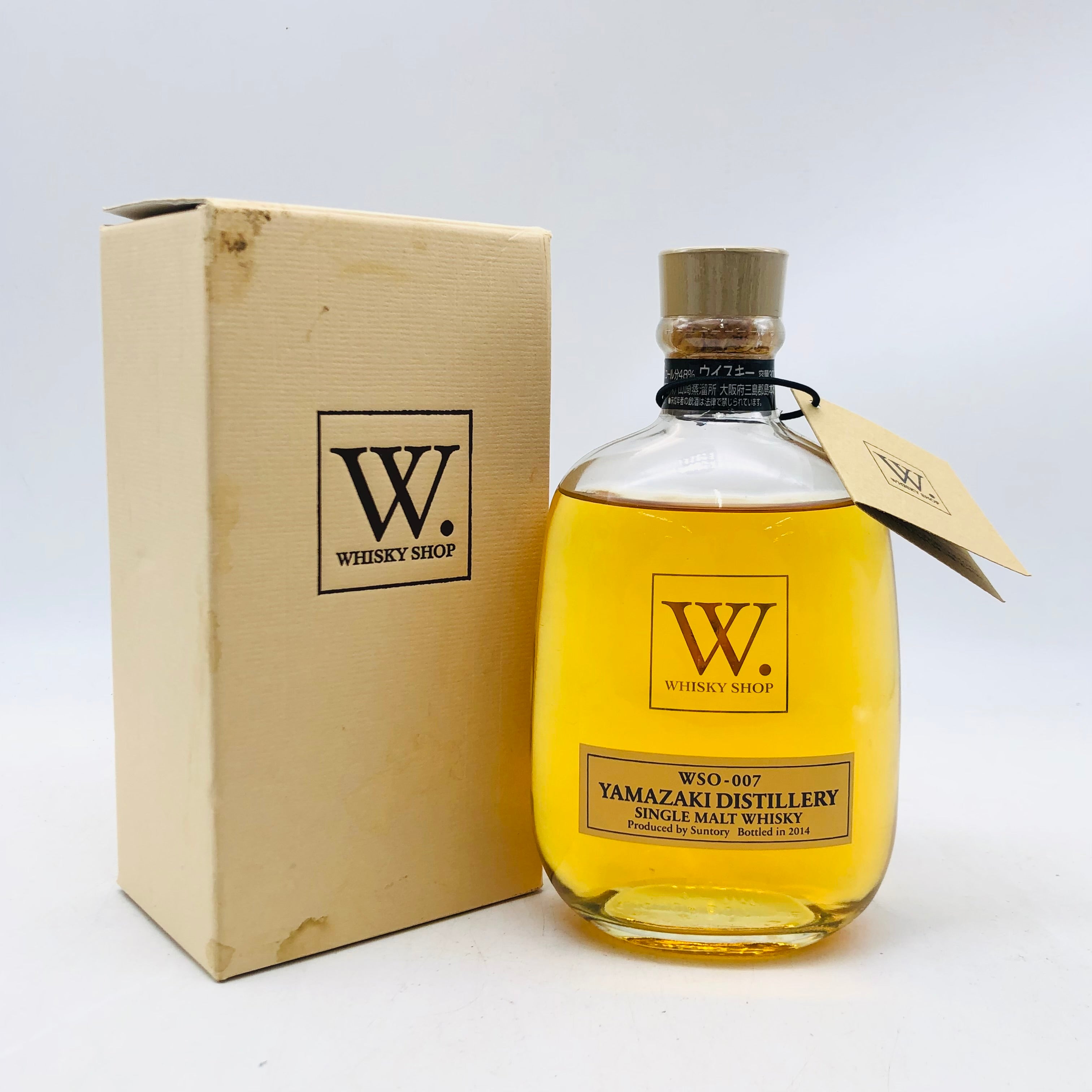 【希少】サントリー 山崎蒸溜所限定 WSO-007 300ml SUNTORY サントリー ウイスキーショップ W WSO-007 山崎蒸留所 300ml