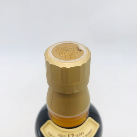山崎12年 シングルモルト 350ml、定番を楽しめるハーフサイズ。