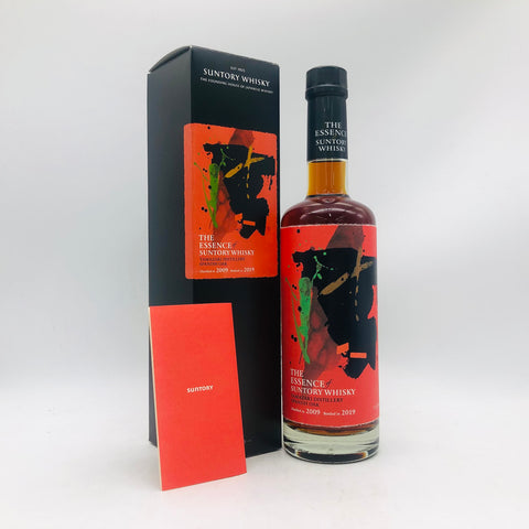 サントリー ザ・エッセンス・オブ スパニッシュオーク 2009-2019 500ml。濃密なシェリーとスパイスが響く、スパニッシュオークの本質