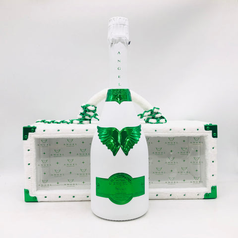 ANGEL（エンジェル）ブリュット ロゼ ホワイト ホリデー エディション グリーン ファータイプ 12.5% 750ml