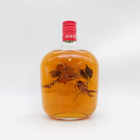 サントリーオールドバードボトルおおるり 700ml。懐かしさと華やかさを兼ね備えた限定デザインボトル 