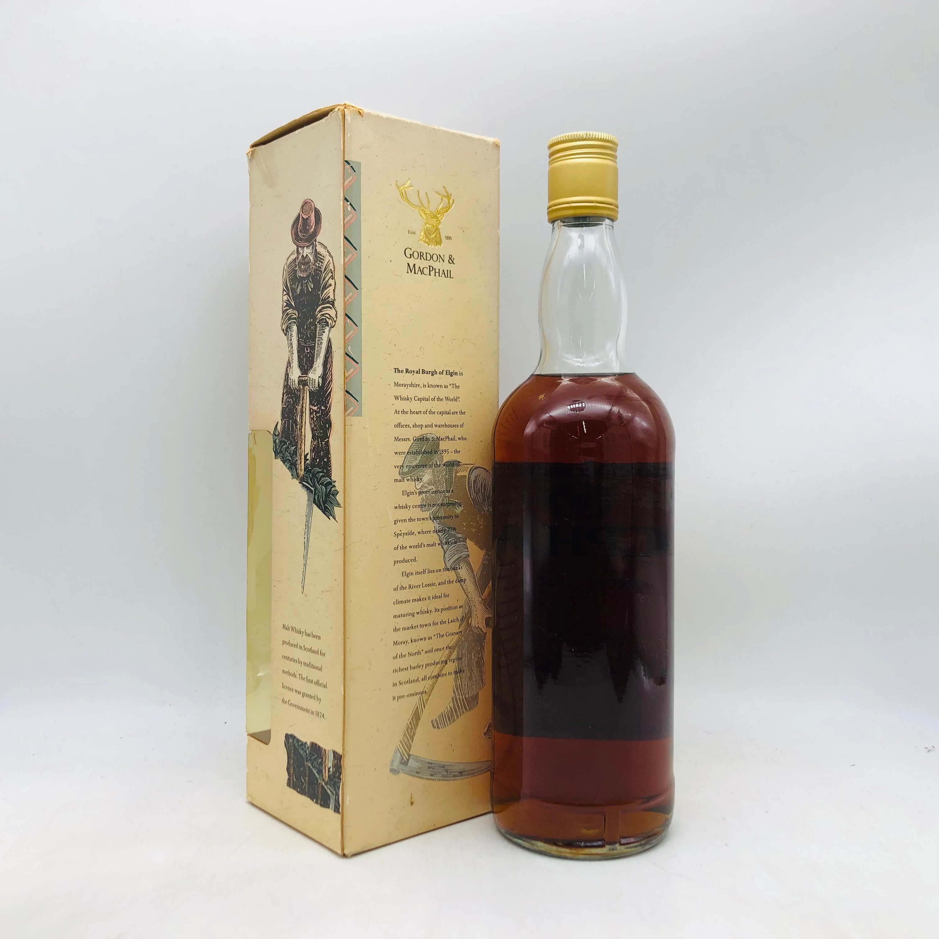 Gordon&MacPhail 1975 ゴードン&マクファイル⭐︎空瓶&化粧箱付 Gordon&MacPhail 1975 ゴードン&マクファイル⭐︎空瓶&化粧箱付 - メルカリ