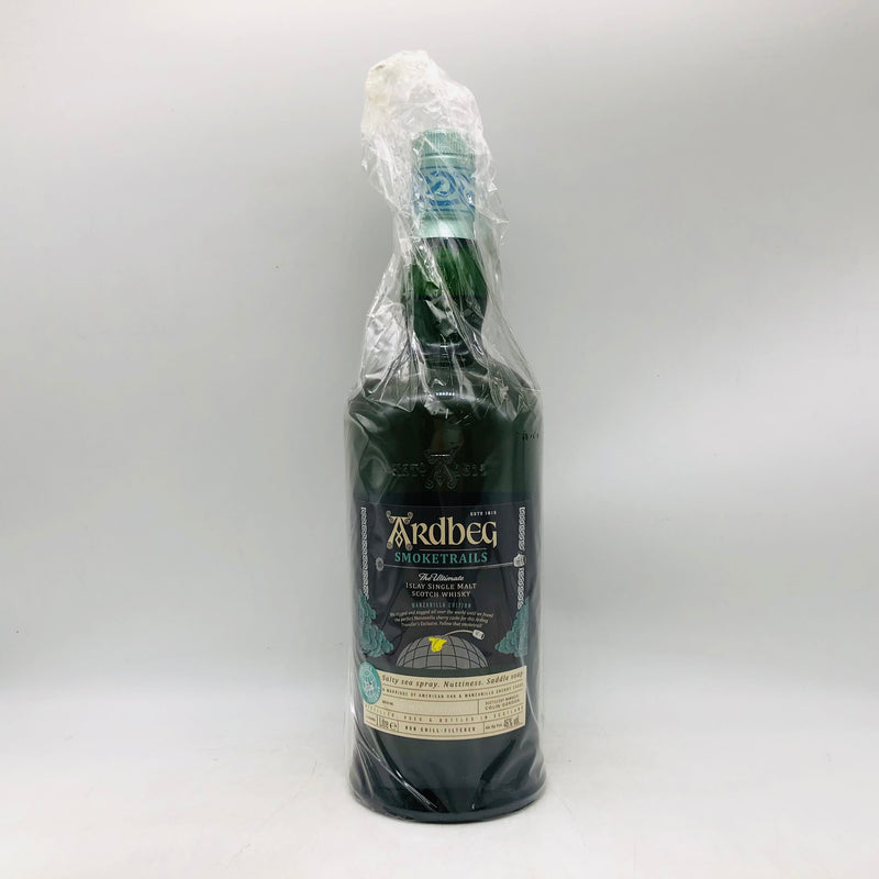 アードベッグ スモークトレイルズコートロティー リッターボトル 1000ml。アイラの煙と銘醸ワイン樽が織りなす、情熱的な限定アードベッグ。
