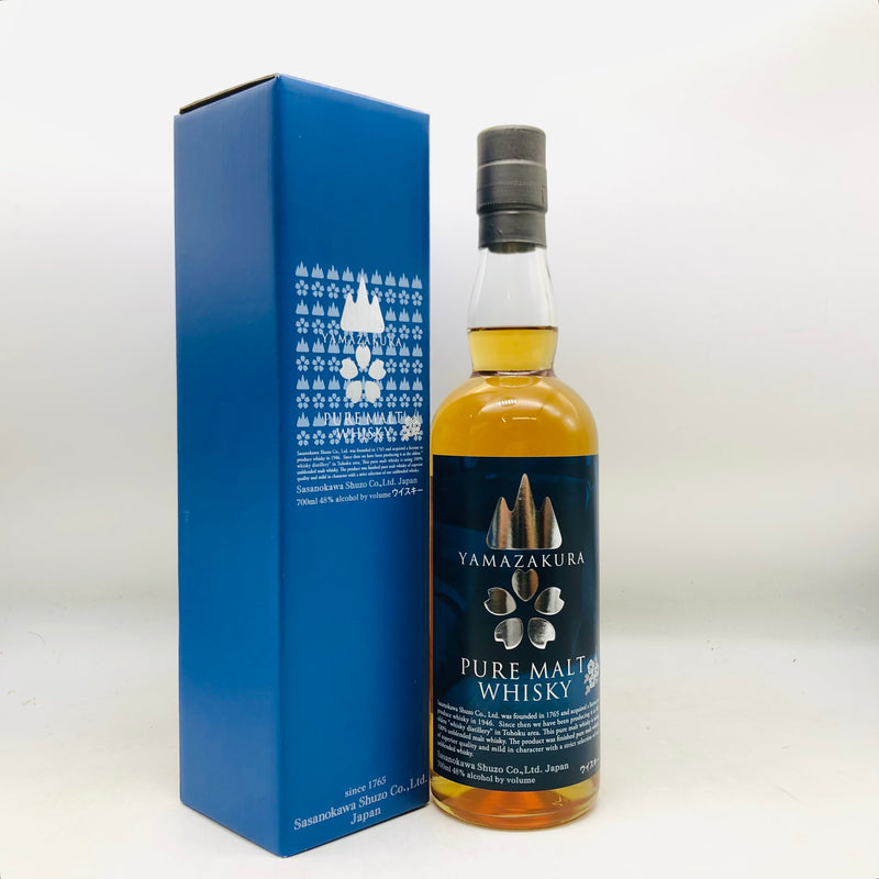 山桜ピュアモルト 700ml。モルトの旨味とやさしい甘みが広がるジャパニーズピュアモルト