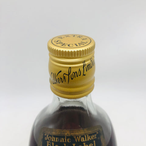 JOHNNIE WALKER ジョニーウォーカー ブラックラベル 金キャップ 60-70 JOHNNIE WALKER ジョニーウォーカー ブラックラベル 金キャップ 60-70