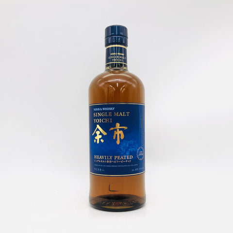 余市ヘビリーピーテッド 700ml。迫力のスモーク、余市の真髄。 