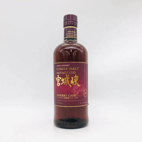 宮城峡シェリーカスク 700ml。シェリー樽が織りなす芳醇な甘美。 