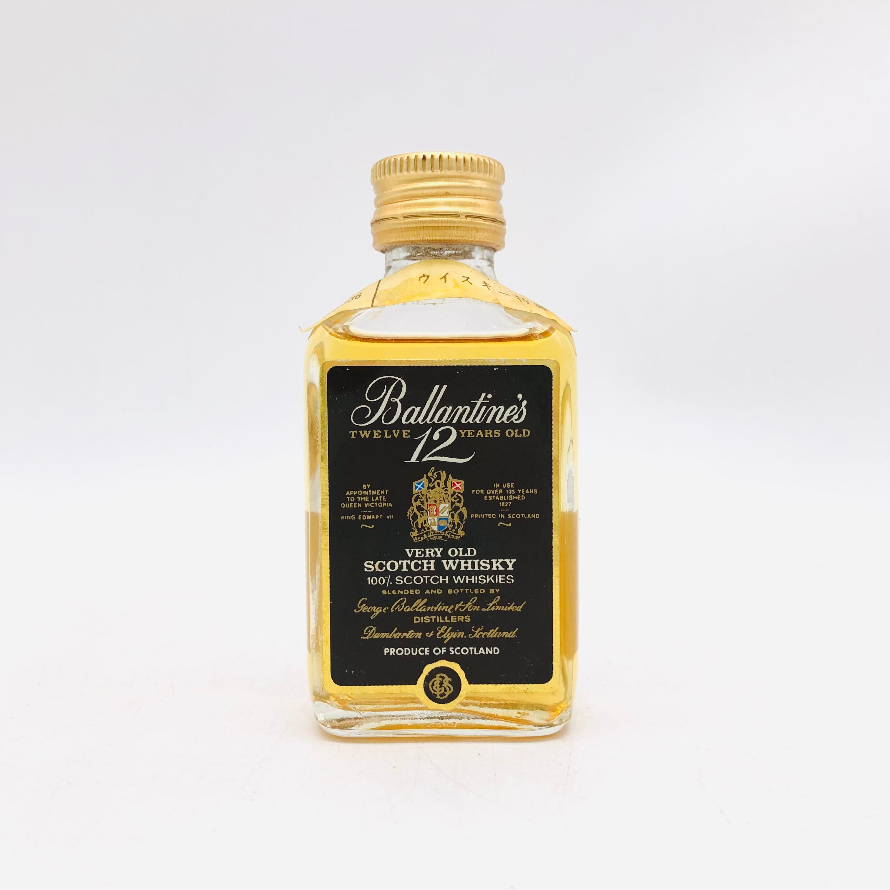 Ballantines バランタイン 12年 48ml – 高級酒・希少酒の通販｜リンク