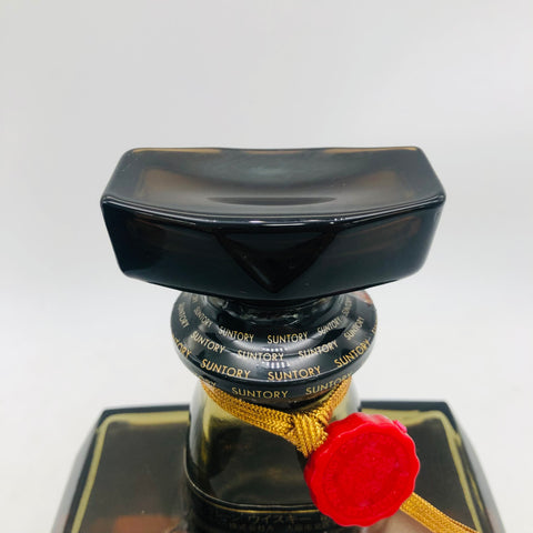 サントリー ウイスキー ローヤル「花の万博」記念ラベル カキツバタ デザイン。芳醇でまろやかな味わいと芸術的な美しさが調和した限定ブレンデッドウイスキーです。