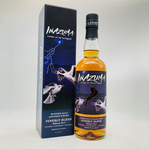 長濱蒸留所イナズマNO.3 700ml。雷鳴のごとく、香り立つ力　