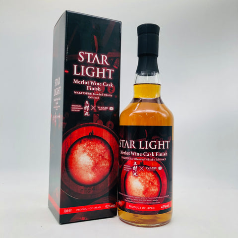 三郎丸スターライトワインカスク 700ml。星が香る、赤の余韻　