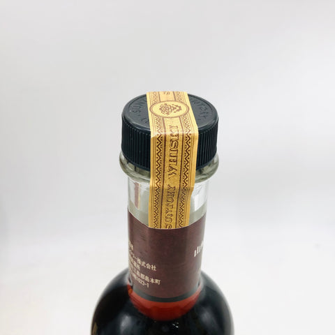 山崎蒸溜所樽出原酒シェリー樽貯蔵 500ml。山崎が誇る、濃密シェリー原酒の真髄　