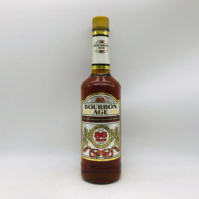 バーボンエイジ 86プルーフ 750ml。バーボンらしい甘みと力強さを楽しむ、王道の一本。 
