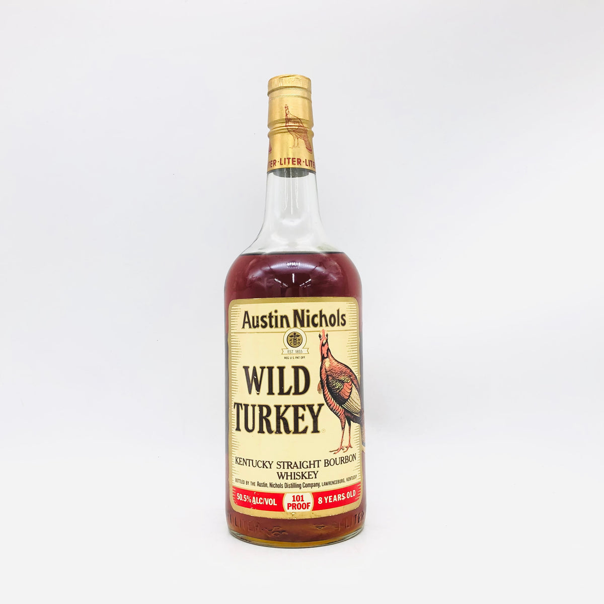 Wild Turkey ワイルドターキー 8年 1990年代 旧ボトル 1000ml 50.5 