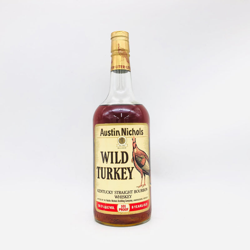 Wild Turkey 8 Year Old 1990s Old Bottle 1000ml 50.5%