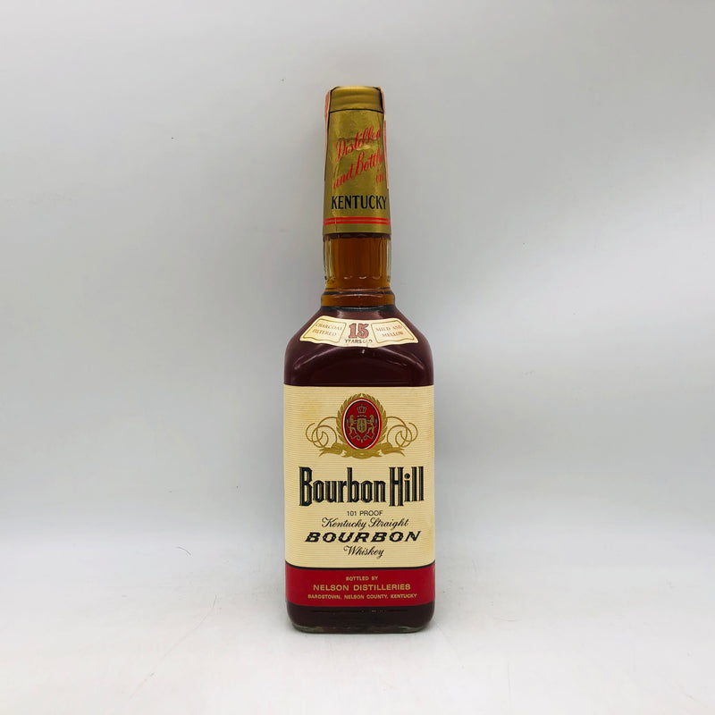 バーボンヒル 15年 750ml。15年の歳月が磨き上げた、幻のヴィンテージバーボン。