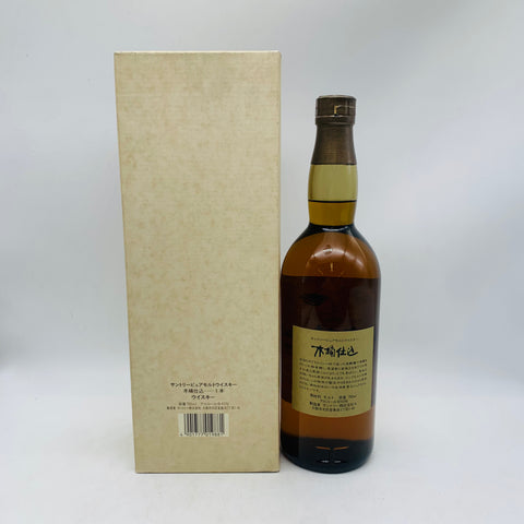 SUNTORY サントリー ピュアモルトウイスキー 木桶仕込 1981 直火蒸留 SUNTORY サントリー ピュアモルトウイスキー 木桶仕込 1981 直火蒸留